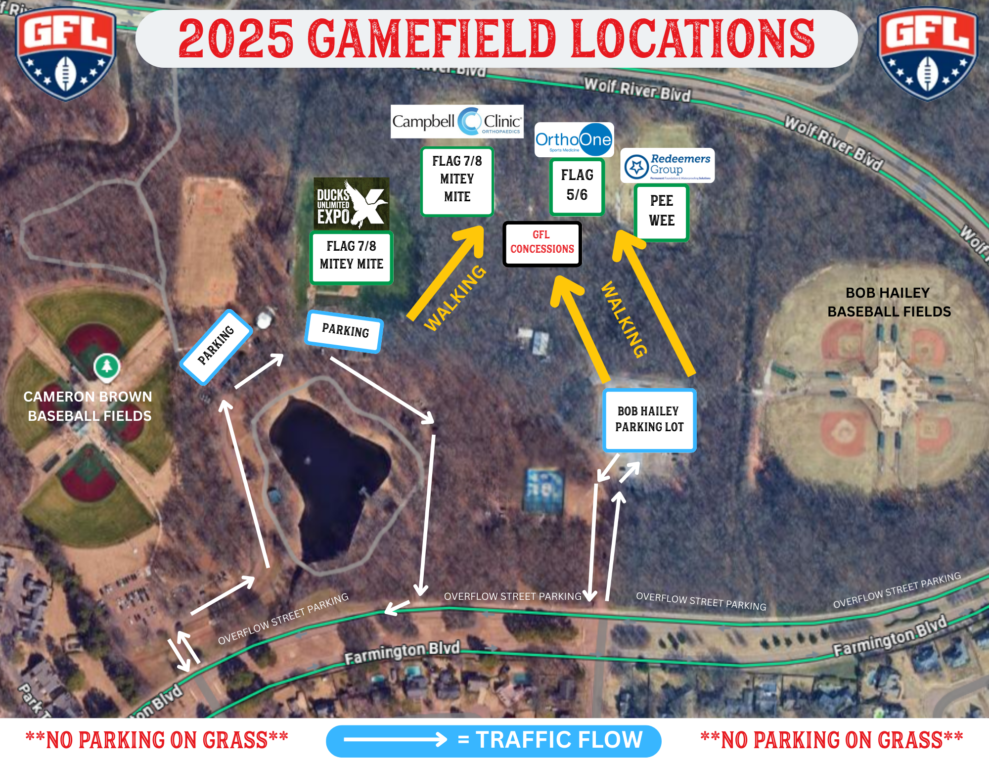 2025 Gamefield Locations